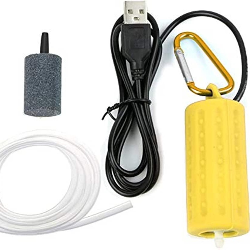 Aquarium Air Pumps,Portable Mini USB Aquarium Fish Tank Oxygen Air Pump
